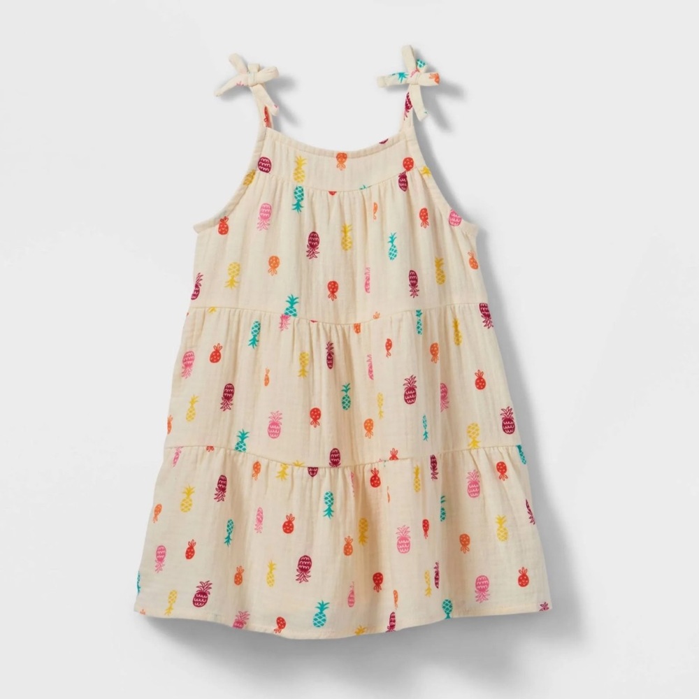 Cat & Jack | Lilac and Cream Baby Dresses Bundle | 12Months